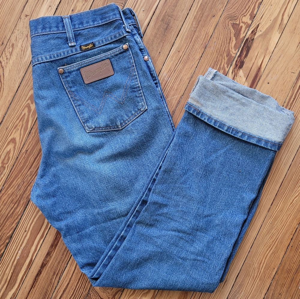 Wrangler wide leg jeans